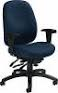 CHAIR-FULLTIME MEDBK BLK MULTI TILT